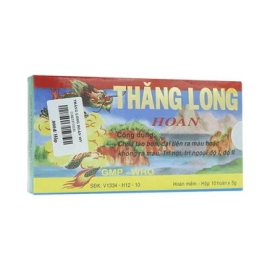 Hoàn mềm Thăng Long Bảo Long chữa táo bón, đại tiện ra máu (10 viên)