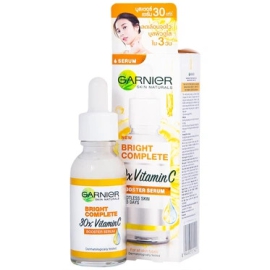 Tinh chất dưỡng sáng da Garnier Skin Naturals Bright Complete 30x Vitamin C Booster Serum (30ml)
