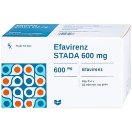 Thuốc Efavirenz Stada 600mg phòng và điều trị nhiễm HIV-1 (3 vỉ x 10 viên)