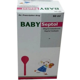 Thuốc Baby Septol Vĩnh Phúc hỗ trợ điều trị nhiễm khuẩn (60ml)