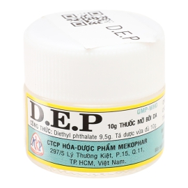 Thuốc mỡ D.E.P Hóa Dược điều trị ghẻ ngứa, ký sinh trùng trên da (8g)