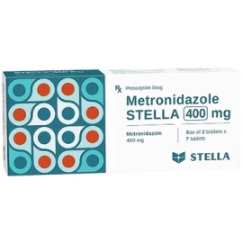 Thuốc Metronidazol Stada 400mg điều trị và phòng ngừa nhiễm khuẩn kỵ khí (14 viên)