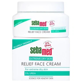 Kem Sebamed Extreme Dry Skin Relief Face Cream 5% dưỡng ẩm, làm dịu, phục hồi da khô, viêm da cơ địa (50ml)
