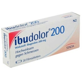 Thuốc Ibudolor 200mg Stella hỗ trợ giảm đau, kháng viêm (10 vỉ x 10 viên)