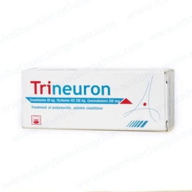Thuốc Trineuron Pymepharco điều trị thiếu vitamin B1, B6, B12 (5 vỉ x 10 viên)