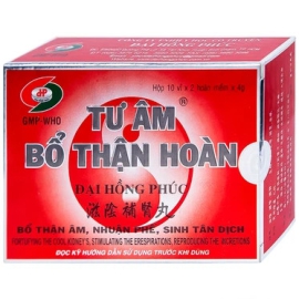 Hoàn mềm Tư Âm Bổ Thận Hoàn Đại Hồng Phúc bổ thận âm, nhuận phế (10 vỉ x 2 viên)