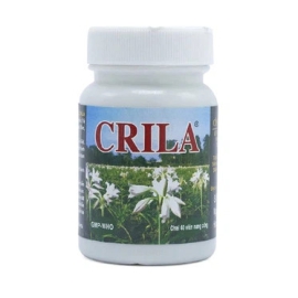 Thuốc Crila Thiên Dược hỗ trợ điều trị u xơ tử cung (4 chai x 40 viên)