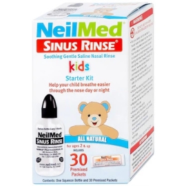 Bộ vệ sinh mũi Neilmed Sinus Rinse Kids vệ sinh mũi xoang cho trẻ (1 bình + 30 gói)