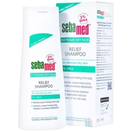Dầu gội đầu giảm khô, ngứa Sebamed Extreme Dry Skin Relief Shampoo 5% Urea (200ml)