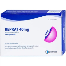 Thuốc Reprat 40mg Advance Pharma GmbH điều trị trào ngược dạ dày (20 viên)