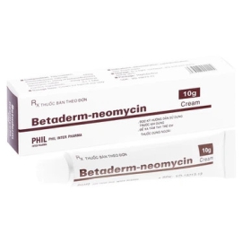 Cream Betaderm Neomycin Phil điều trị bệnh viêm da (10g)