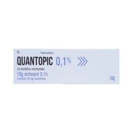 Thuốc bôi da Quantopic 0,1% hỗ trợ điều trị viêm da dị ứng (10g)