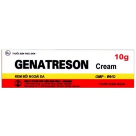 Kem bôi ngoài da Genatreson Cream Trung Ương 2 hỗ trợ điều trị nhiễm trùng, nấm da (10g)