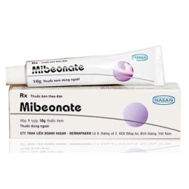 Thuốc Mibeonate Hasan điều trị thương tổn viêm da, vảy nến, sẹo lồi (10g)