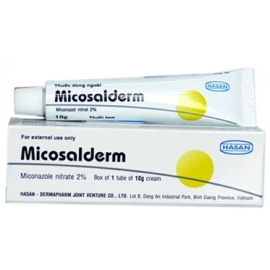 Thuốc dùng ngoài Micosalderm Hasan điều trị các bệnh da liễu (10g)