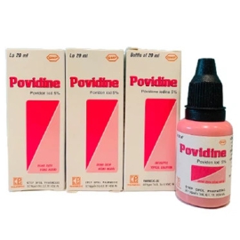 Dung dịch Povidine 5% Pharmedic hỗ trợ sát trùng ngoài da (20ml)