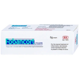 Thuốc Fobancort Cream HOE điều trị bệnh viêm da, vảy nến (5g)