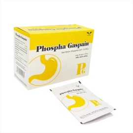 Dung dịch Phospha Gaspain Bidiphar điều trị đau dạ dày do acid (20 gói x 20g)