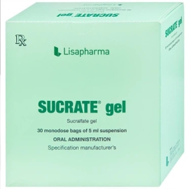 Thuốc Sucrate Gel Istituto Biochimico Italiano điều trị loét dạ dày (30 gói x 5ml)