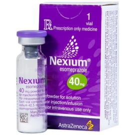 Thuốc Nexium 40mg tiêm tĩnh mạch AstraZeneca điều trị kháng tiết dịch vị (Hộp 1 lọ)