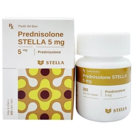 Thuốc Prednisolone Stada 5mg điều trị viêm khớp dạng thấp, lupus ban đỏ (200 viên)