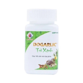 Thuốc Dogarlic Trà Xanh Domesco hỗ trợ hạ cholesterol, điều hòa triglyceride (100 viên)