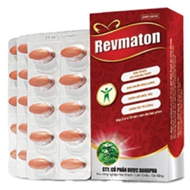 Thuốc Revmaton Danapha hỗ trợ điều trị bệnh xương khớp (3 vỉ x 10 viên)