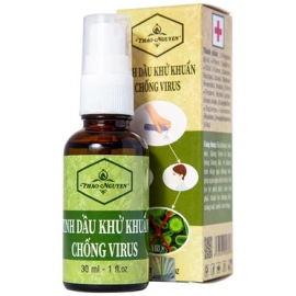Tinh dầu khử khuẩn chống virus Thảo Nguyên hương sả chanh ngăn ngừa dịch bệnh (30ml)