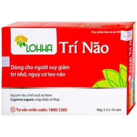 Viên uống Lohha Trí Não Thái Minh điều trị và phòng ngừa các bệnh suy giảm trí tuệ (3 vỉ x 10 viên)