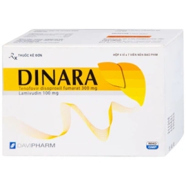 Thuốc Dinara Đạt Vi Phú kháng virus (4 vỉ x 7 viên)