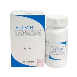 Thuốc Eltvir 600mg/300mg/300mg Hetero chống phơi nhiễm và điều trị HIV (30 viên)