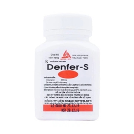 Thuốc Denfer - S Meyer điều trị ngộ độc sắt cấp (60 viên)
