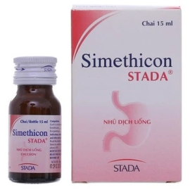 Thuốc Simethicon Stada giảm đầy hơi, khó chịu ở bụng (15ml)