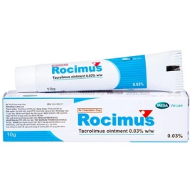 Kem bôi Rocimus 0.03% Mega Lifesciences điều trị chàm da, viêm da (10g)