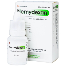 Thuốc nhỏ mắt Nemydexan Nam Hà điều trị nhiễm khuẩn ở mắt (8ml)