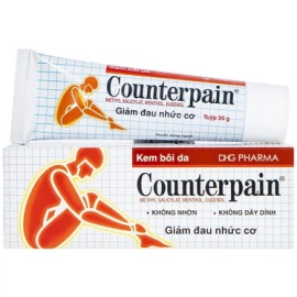 Thuốc bôi Counterpain DHG hỗ trợ giảm đau trong các trường hợp đau cơ, bong gân (30g)