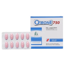 Thuốc Otibone 750mg Boston giảm triệu chứng thoái hóa khớp gối (10 vỉ x 10 viên)