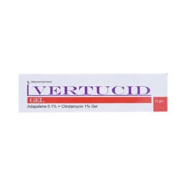 Gel Vertucid Yash điều trị mụn trứng cá vừa và nhẹ (15g)
