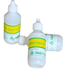 Nước Oxy Già 3% Sagopha sát trùng vết thương, vết loét (60ml)