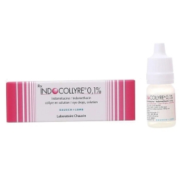 Thuốc nhỏ mắt Indocollyre 0.1% Laboratoires Chauvin điều trị các tật về khúc xạ (5ml)