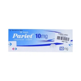 Thuốc Pariet 10mg Eisai điều trị loét tá tràng hoạt động (1 vỉ x 14 viên)