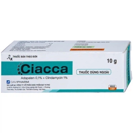 Gel bôi ngoài da Ciacca Đạt Vi Phú điều trị mụn trứng cá (10g)