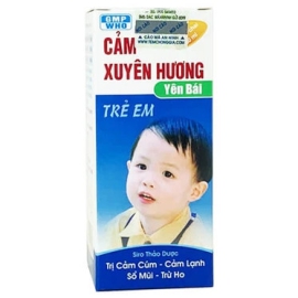 Siro Cảm Xuyên Hương Yên Bái điều trị cảm lạnh, ho có đờm trẻ em (60ml)