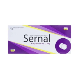 Thuốc Sernal 2mg Đạt Vi Phú chống loạn thần (10 vỉ x 10 viên)