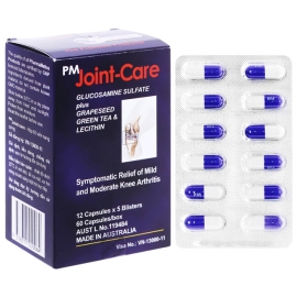 Thuốc PM Joint-Care hỗ trợ giảm triệu chứng viêm khớp gối nhẹ và trung bình (60 viên)