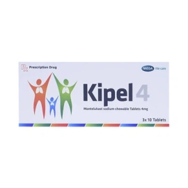 Thuốc Kipel 4mg Pharmathen S.A dự phòng và điều trị hen phế quản mạn tính, viêm mũi dị ứng (30 viên)