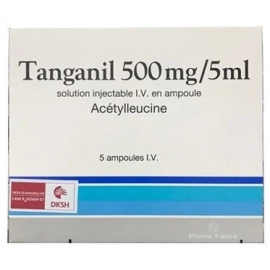 Thuốc Tanganil 500mg/5ml Pierre Fabre điều trị triệu chứng chóng mặt (5 ống x 5ml)
