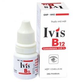 Thuốc nhỏ mắt Ivis B12 DHG điều trị chứng mỏi mắt (5ml)