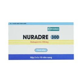 Thuốc Nuradre 300mg BV Pharma điều trị động kinh cục bộ (5 vỉ x 10 viên)