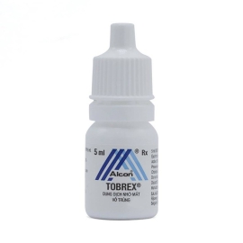 Thuốc nhỏ mắt Tobrex Alcon điều trị nhiễm trùng nhãn cầu (5ml)